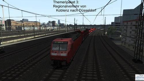 TP3 - regional trains from Koblent to Duesseldorf