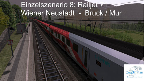 ES8 Railjet Wien-Bruck/Mur