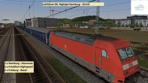 Lokführer 06: NJ Hamburg - Zürich